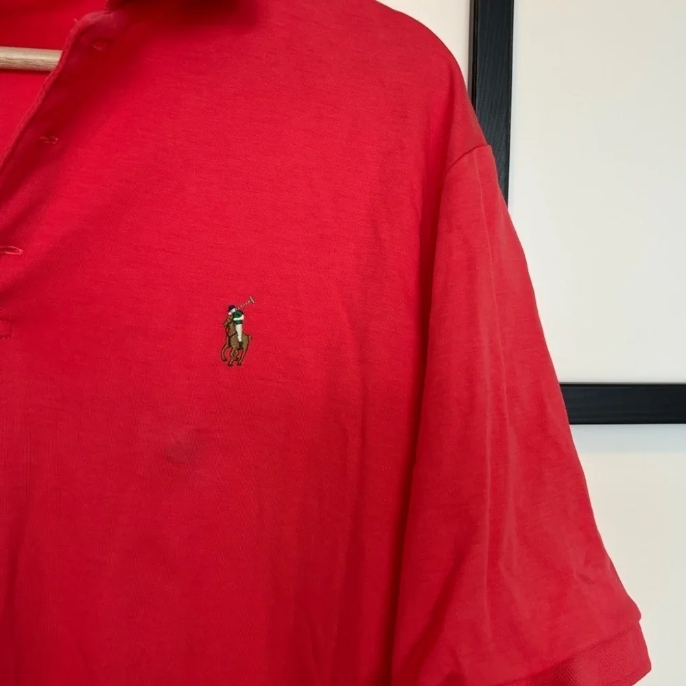 Polo Ralph‎ Lauren men’s short sleeve polo shirt. Size LARGE